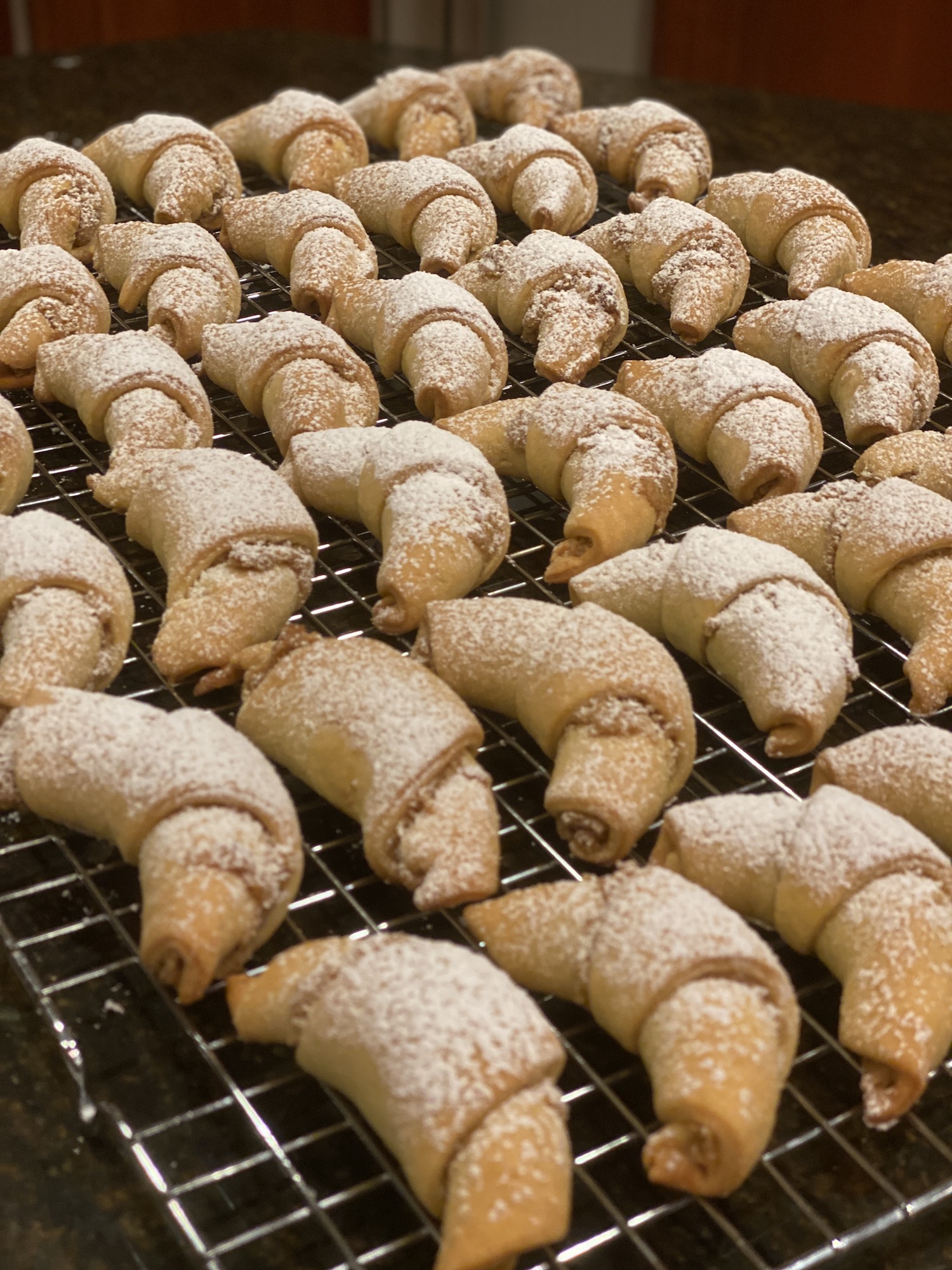 Walnut Kifli Marika's Kitchen